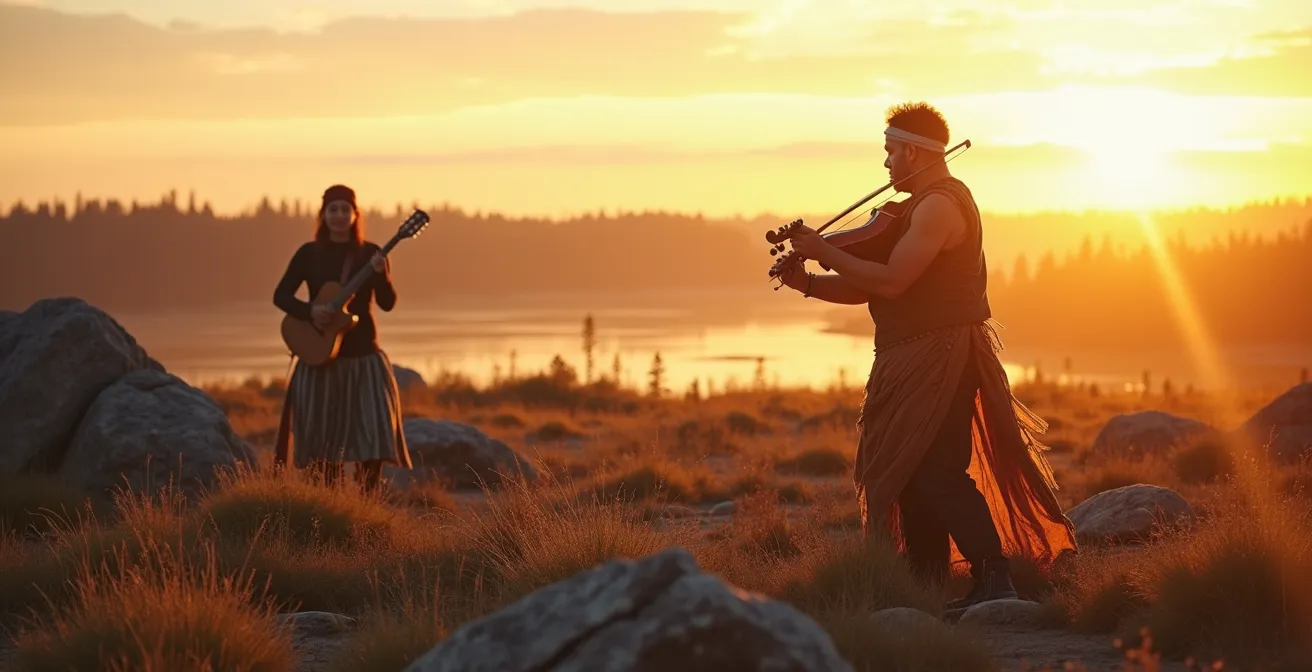 Artistes autochtones réinventant le territoire québécois dans un cadre naturel nordique